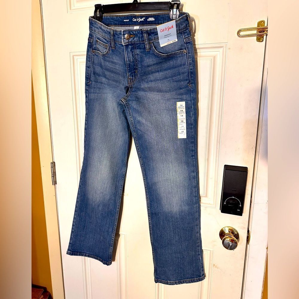 Cat & Jack jeans - girls 14 - NWT